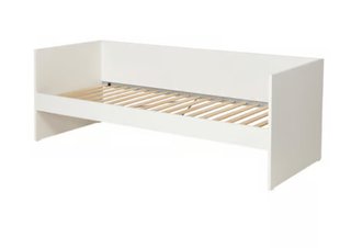Cama Diván IKEA VIHALS 80x200 Blanca + Somier