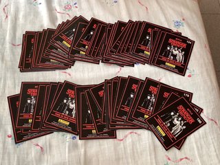 Cartas Stranger Things Panini