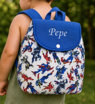 Mochila infantil Pepe Superhéroes
