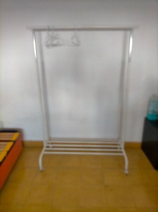 Burra metálica extensible perchero