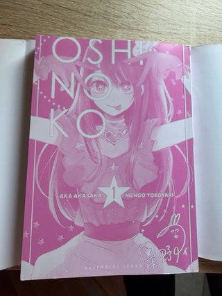 Libro Manga Oshi no Ko - Editorial Ivrea (Tomo [nú