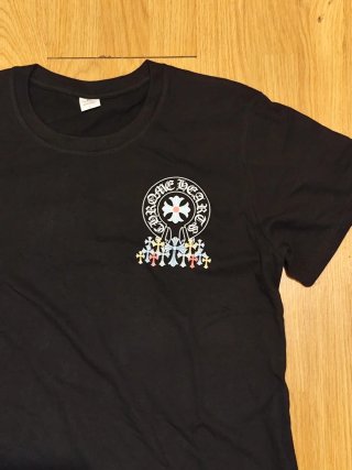 Camiseta Chrome Hearts Negra