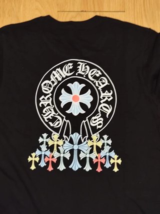 Camiseta Chrome Hearts Negra
