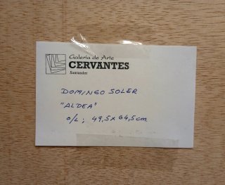 Óleo de Domingo Soler