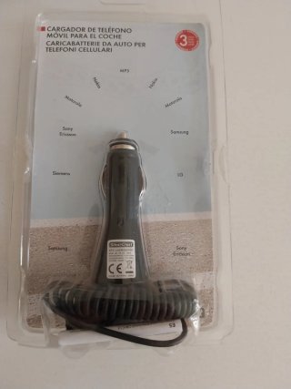 Cargador Coche Silver Crest Universal