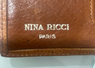 Billetera Continental Vintage NINA RICCI PIEL