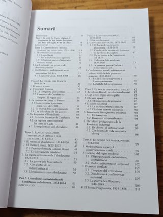 Història de la Catalunya Contemporània - Pòrtic