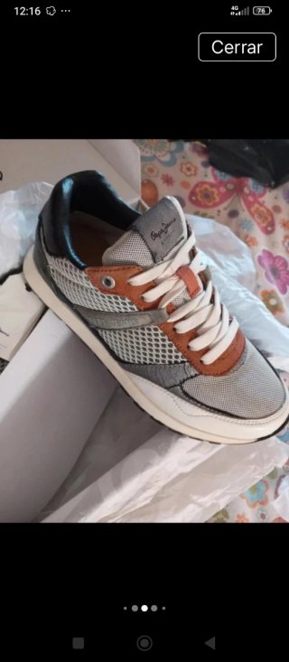 Zapatillas Pepe Jeans grises y blancas