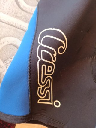 Traje neopreno corto Cressi azul