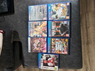 PS4 500GB + Mando + 7 Juegos