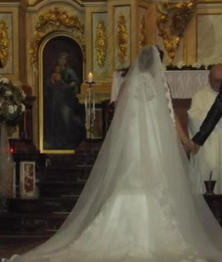 Traje de Novia Aire Barcelona Blanco