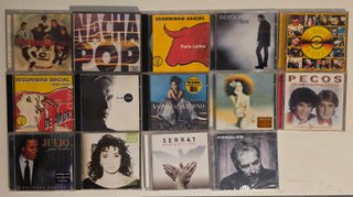 Lote 15 CDs Pop Español y Romántico