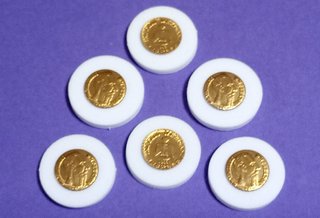 65 M. de 1865 Emperador México "REPLICAS" 22 k.