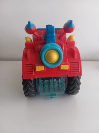 Camión Monstruo Superzings Rojo y Azul
