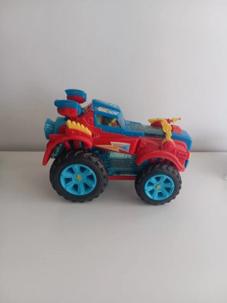 Camión Monstruo Superzings Rojo y Azul