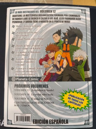 Naruto Manga tomo 12