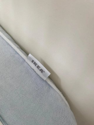 Cuna Ikea Blanca con Colchón y Protector