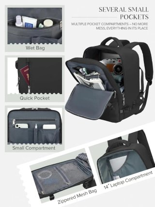 Mochila Cabina Hayayu 40x30x20