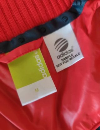 Chaqueta Bomber Adidas Roja