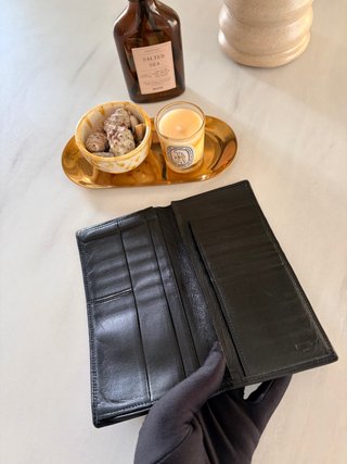 Cartera LOEWE Piel Negra Vintage