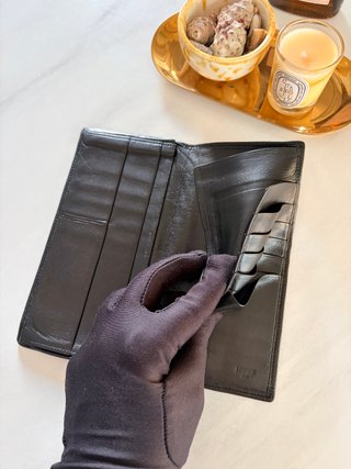 Cartera LOEWE Piel Negra Vintage
