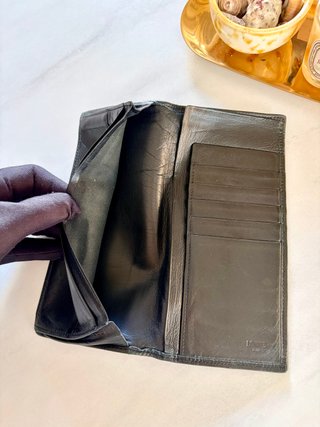 Cartera LOEWE Piel Negra Vintage
