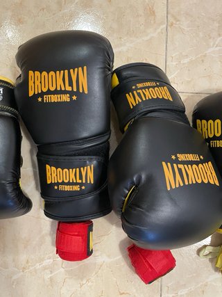 Guantes Boxeo + Manoplas