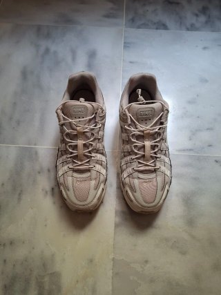 Zapatillas Nike P6000 Talla 44 Beige/Blanco