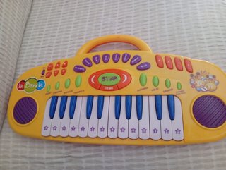Teclado musical infantil La Banda