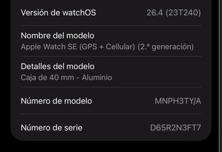 Apple Watch SE GPS+Celular Plata