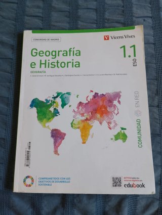 GEOGRAFIA E HISTORIA 1 (1.1-1.2) MADRID (CER)