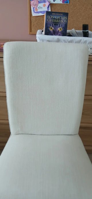 Silla comedor Ikea tela y madera
