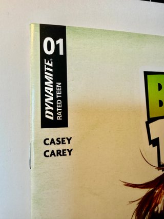 Comic USA Ben 10 #1C Firmado x Dave Johnson COA