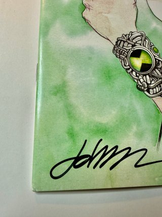 Comic USA Ben 10 #1C Firmado x Dave Johnson COA