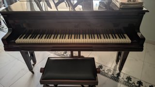 Pianoforte Baderbein Mezza Coda + Sgabello