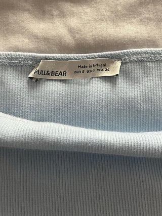 Body tirantes Pull&Bear azul S