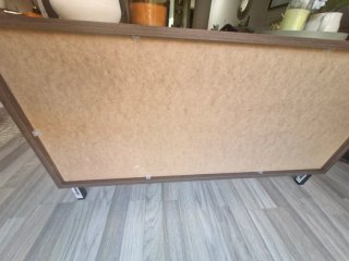 Mueble de Tv color marrón oscuro