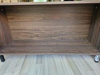 Mueble de Tv color marrón oscuro