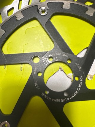 Par de discos de203mm y 220mm Magura MDR-P