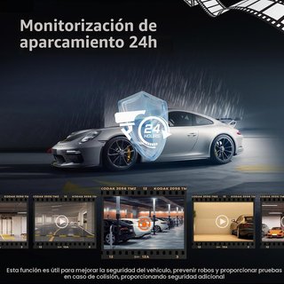 nuevo CAMECHO Retrovisor 9.66 4K Mirror Dashcam