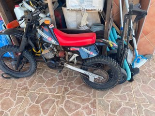 Moto Infantil RENTHAL Negra/Roja