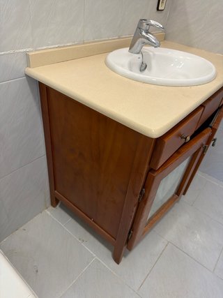 Regalo Mueble de baño madera y espejo