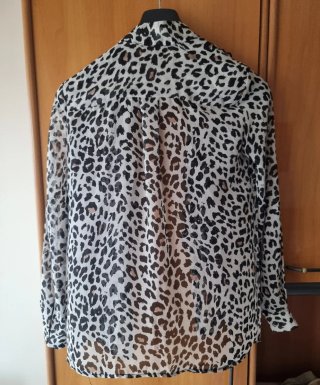 Camicia OVS fantasia animalier taglia S