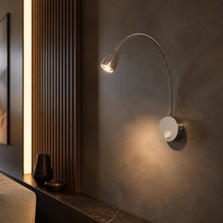 Applique da parete LED flessibile in alluminio NUOVO