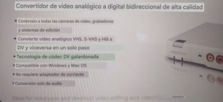 Canopus ADVC 110 Convertidor Video Analógico a Dig