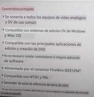 Canopus ADVC 110 Convertidor Video Analógico a Dig