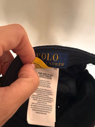 Gorra Polo Ralph Lauren niño Talla 2-4 años azul!