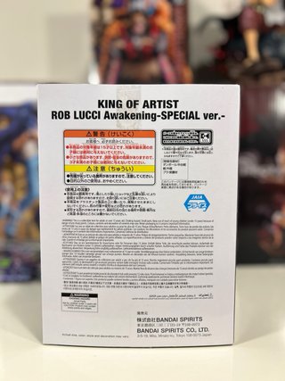 Figura One Piece Rob Lucci King of Artist