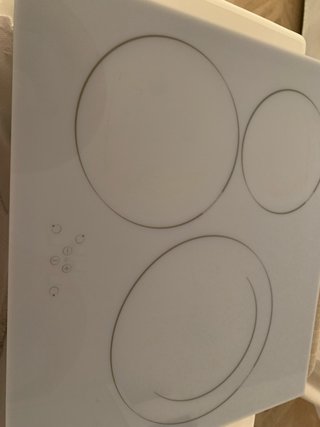 Vitrocerámica de Inducción Blanca