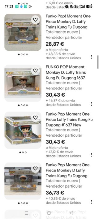 Funko Pop! Monkey D. Luffy 1637